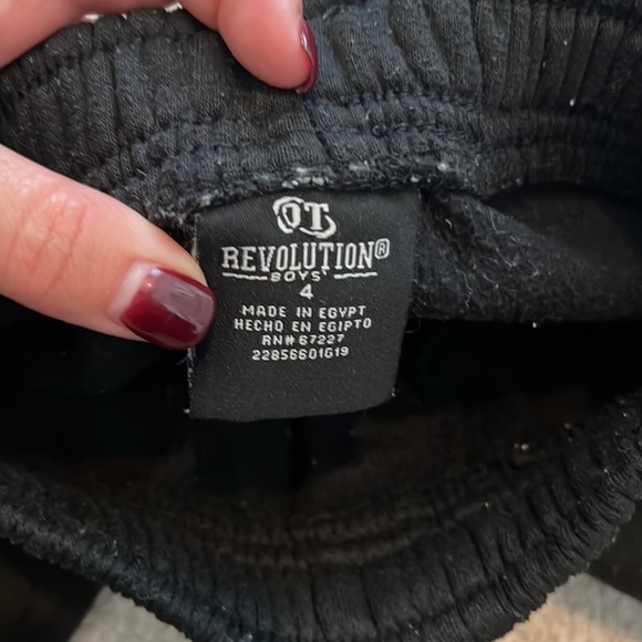 Revolution Black Sweatpants - Picture 3 of 3